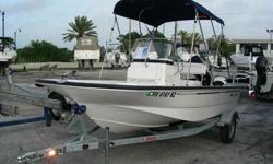 2010 Boston Whaler 15 MONTAUK THIS IS A RETAIL BOAT** This a great Boston Whaler 15 Montauk with power stering, Bimini top. live well, trailer, 60 HP 4 Stroke, Chart plotter, fish finder and is wired for a trolling motor. Please make an appointment to