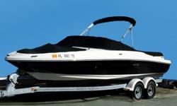 This boat has been very well maintained. Powered by a mercruiser v8 gives you plenty of power for all your water sport needs. The 205 Sport is one of the best handling 21-foot boats ever built. It has room for all your gear for all your water sports. This