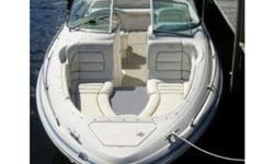 1997 Sea Ray 280 BR,Less than 300 hrs.Fresh water boat, Lake George N.Y. Twin5.7MerCrusierengines,250 hp..Alpha 1 counter rotating stainless steel props. 27.6 ft long ,9.6 ft wide,38"draft with units down and 27"draft with units up. 127 gal fuel tank,24