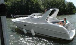 1993 Chris-Craft 33 CROWNE Chris Craft made good on affordability and performance is this express cruiser with IO's. Very roomy interior with two berths and a large sette in the salon. Great cockpit seating, and kept on a lift. Call MarineMax Lake of the