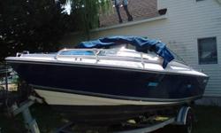 86 Four Winns 190 Horizon 19ft.150 Merc. needs work (has many new parts stator,trigger,fuel separator,power pac, poppet valve, T'stats',water pump,prop) still overheats. After lots of aggravation I quit. Has mooring cover and a never used conv. top.
