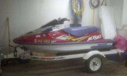 I have for sale a 1996 Kawasaki 1100 Jet Ski with 2001 Shorelander Trailer. The Jet Ski is in good overall shape exept that one cyl is low on compression. I don't have the time to work on it this winter. Asking $2000 or best offer. You can reply via