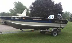 1991 G fourteen TRACKER ALUMINUM BOAT WITH TRAILER, REAR TILLER, ATTRACTIVE CONDITION, MANY EXTRAS, 2,500 610-857-2428Listing originally posted at http