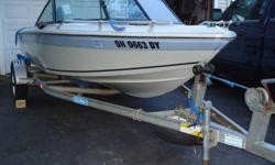 Boat, motor, trailer. Will also include a newer starting battery for the engine. 70 Evinrude. New powerhead with approximately. 50 hrs. on it. Motor is in excellent running condition. Boat is in excellent condition on the outside--transom has some rotting