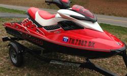 2008 Seadoo RXP 215 Horse Power 4 Tec Supercharged inter-cooled with only 41 hours of runtime in like new condition!no fiberglass missing, never wrecked, rolled over, never ridden in salt water, or abused. Hull is in excellent shape, only very light