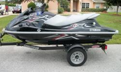 2010 Yamaha VX DeluxeGreat ski. Only has 38 hours on it. Always used in fresh water. Ski is powered by a 1000cc 4 stroke motor. Motor is absolutely spotless. Ski has plenty of storage up front for life vests, picnics, etc. Also has a glove box for your