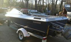 1984 4 Wins Water Ski Boat 185 OMC in board with trailer only 800 hours on her. Only used in fresh water comes with gear
