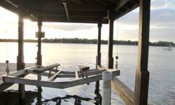 Boat Dock For rent on Small Lake Conway. Electric boat lift, with brand new cradle. Will fit 21' bow rider. Boat stops. and rubber protection. Comes with Dock Box and electric & water. "no children" Sober adults only. About a mile east of boat ramp by