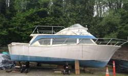 30' Choy Lee. The boat is gutted, no engine, no interior. Fuel tanks are still present, as well as head. Started as a project but my sistuation has changed and I must get rid of it. It is currently in Ballard close to the locks. The rent for storage is
