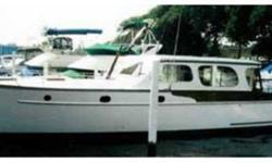 1954 Matthews Sedan, 41' Classic (Power) - 1954 Matthews Sedan, 41' The boat that was taken out of the water in 1985 and has been in inside storage ever since for restoration has been finished! The engines are 331 cubic inch chrysler hemi's , they have