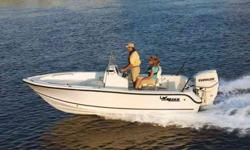 2011 Mako 184 Center Console Whether you're a bay prowler or bluewater angler, the sleek MAKO 184 Center Console has you covered.
This boat is designed with the avid angler in mind. It provides all the features of a serious offshore fishing rig in an 18'
