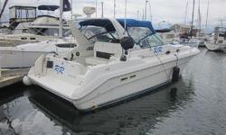 The Sea Ray Sundancer continues to be The all around Favorite For all Life styles.This boat Is in great condition,Many extras and the pride of ownership shows. Nice electronics package including Garmin chart plotter and JRC radar. Westerbeke Genset.
