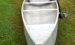 I have a 1992 Michi craft canoe that I would like to sell. It has 2 patches that have been welded on the front and back of the canoe. The boat is straight. The keel is straight. I have 2 paddles and 3 cartop carriers to go with it. There are foam blocks