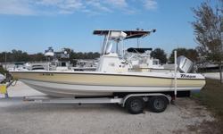 Used 2005 Triton 240 LTS with a Honda 225hp outboard and tandem axle Magic Tilt trailer. Options Include