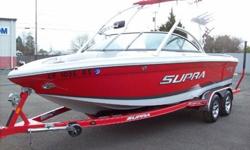 Very well kept 1 owner boat bought new in 2008. Hasonly 87 fresh water hours. One of the top rated surf boats out there. Loaded with almost every option available. Triple ballast package, Perfect Pass cruise control, power rear wake plate, fiberglass swim