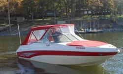 2004 Rinker 282 CAPTIVA Wonderful one owner fresh water boat that has a ton of options. 85 hours on the 496 mag bravo III. Please call Dustin @ 405-974-1752 and I can give you more information plus a video link. For more information please call