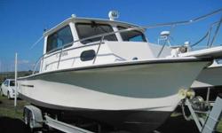 2005 C-Hawk 25 Sport Cabin This C-Hawk has a pilot house and a cuddy cabin. Efficient design with lots of open space. Minimal hours on fuel efficient Evinrude E-Tech engine. Please submit any and ALL offers - your offer may be accepted! Submit your offer
