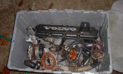 Legenday '89 Volvo "B230" AQ131 (four Cylinder) Marine Motor...Many of the Early Bayliner Capri models had this motor...This motor came came out of a 1990 1700 Sterling Ski boat...Includes