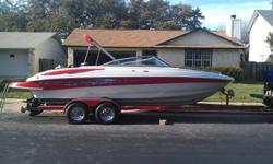 2006 230LS Crownline for sale. (300 - 330hp) 350 MAG MPI Bravo 3. brand new motor with less than an hour so far...2 year unlimited hour warranty on it... 123hr on boat. 39,000.00. OBO.... Built on the F.A.S.T. Tab platform, the 230 LS offers all of