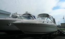 2003 Sea Ray 260 SUNDANCER This is a gorgeous example of a well-kept 260DA with a meticulous owner. This vessel has always been kept in "FRESHWATER" ON Lake Erie. Powered by a5.0L MPI Bravo III, Bottom paint is fresh. Full camper canvas, cockpit cover,