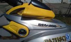 2001 seadoo xp waverunner.....
fresh spark plugs - new carbs -New battery this season.....
Spedometer isnt working right now.
I wash this thing off after every ride in the back bays of OCNJ. It sat on a dry dock when not in use during the summers. I run