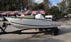 1998 Palm Beach Fishing Boats 155 CENTER CONSOLE Don?t miss out on this clean new listing. This 1998 Palm Beach 16CC has many extras such as bimini top, trolling motor, fish finder and vhf radio. It comes with a Mercury 75HP two stroke. You can get
