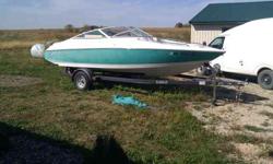 I am selling this boat for a friend, it is a 19.4 ft open bow, it runs well and has a easy loader trailer. The motor is a a 175 horse Johnson i believe, this is a good price for the end of the season.
John 612 701 3987
Location