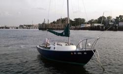 You can be sailing today with this great day-sailer, the Alberg Typhoon. Built by Cape Dory in the Sixties, this classic sailboat can be found all over the Sound, with an owner?s association that spans the country. That means she's an easy boat to