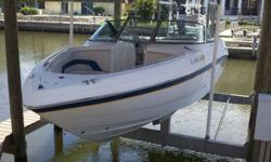 Powered by a 5.7 ltr Mercury I/O
Visual inspection done on 9/20/11
This boat has been stored out of the water and the condition shows that!
Hull is excellent with no damage noted
Interior in very good condition
Flooring very solid with no damage or soft