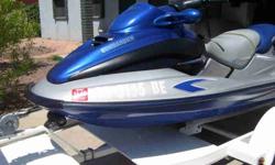 Sea Doo GTX
951cc
3 person
Only has 113 hours on it. VERY LOW hours! Adult ridden!
Has a digital display of fuel consumption, fuel level, average speed, time, current speed, direction and much more.
TONS OF STORAGE space- three Seperate watertight storage