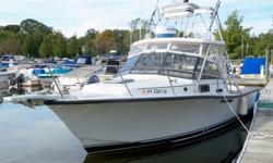 This 28? Rampage Express is located in Rye, NY. One of the finest sportsmen?s boats on the market she is a dream for the casual and die-hard angler alike. With her cutting lines and Modified-V hull she is one of the all-time greats in her class. Built in