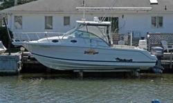 UP FOR SALE IS A 1 OWNER - 2000 WELLCRAFT 290 COASTAL WITH TWIN 225 HP YAMAHA SALTWATER SERIES ENGINES WITH VERY LOW HOURS ON IT.(UNDER 200 HOURS) EXCELLENT COND. AND NEVER BOTTOM PAINTED. THIS BOAT HAS IT ALL, TOP SHELF AND ALL THE OPTIONS FROM THE