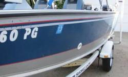 For sale is a 16' Lund Angler. Included are 40 hp motor, trolling motor, down riggers, Lowrance fish finder, trailer and has a canvas top. If interested, please call Tonya at or email (click to respond)
Listing originally posted at http