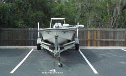 75 HORSEPOWER Mercury Outboard, power trim and tilt, Polling platform. Bow mount trolling engine needs repair. Boat is seaworthy and just needs a little work. Call me at 772-913-4032. $4500 or best offer,Listing originally posted at http