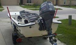 2005 Carolina Skiff with a 2006 Yamaha 4-stroke, a minnkota 40lb thrust trolling motor and a 2005 trailer. Boat, motor and trailer are in great condition. Perfect for fishing the flats, rivers or lakes. Easy to tow and easy to keep up. If you are looking
