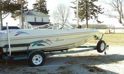 1995 Sylvan runabout. I/O, 17 ', new engine with approximately four hours on it, never been in salt water.