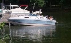 For Sale only! Asking $4500.00 I have a 21 foot 1987 Chriscraft Cabin Cruiser with a 4.3 Merc Cruiser. It has a solid floor and a good running I/O motor. It comes with a GPS, fish finder, kicker motor mount and tank, and under water camera. It has a rear