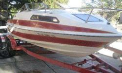 Needs nothing, just you and 6 others to go to the lake and have some fun. Its a great family boat, good for sking and fishing. Its a 1989 Galaxy 4.3 v6 engine its really good on gas.Low hours 380. 19 foot it is titled and registered. Its a cuddy cabin. It