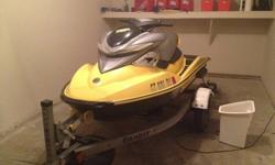 This 2004 Sea Doo RXP is in fantastic condition and I'm looking to sell as I no longer get enough use out of it. It has been stored indoors 100% of the time and maintained incredibly well. The jetski can reach 70 mph and accelerates like none other thanks