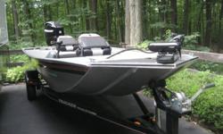 2008 BASS TRACKER PANFISH 17MERCURY JET 40 HP 4 STROKE WITH MERC WARRANTY TILL 5/9/2013SINGLE AXLE TRAILSTAR TRAILERPANFISHING PERFECTION... according to Tracker Marine, precise to drive and fun to fish! Getting there is half the fun in the Panfish!