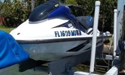 EXPERIENCE FUN WITH THIS FANTASTIC LOW COST
YAMAHA 12OO WAVE-RUNNER GP 1200 R
AND HAS 142 HOURS WITH EXTENSIVE SERVICE RECORD
WITH THE TRAILER AS WELL (954)394-6021