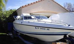 For sale 1991 20' Baja 204 Pleasure Craft Fishing/Ski Boat with Bimino Top. This boat is in very good condition. Powered with a V6, good gas mileage. This boat has only been used in fresh water. The tow tong has been modified so it will fit in driveway