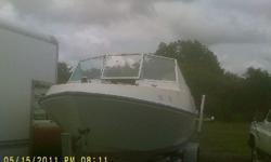 This 22 foot boat does not come with a trailer. Boat has a solid hull and strong transom. Motor has been inspected by a mechanic, can be repaired but recommended for replacement. It is a consignment and the owner is motivated to sell quick. South Shore