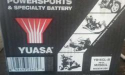 2) YUASA YB16CL-B Batteries $50.00 each(512)773-3681Listing originally posted at http