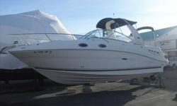 2005 Sea Ray 260 SUNDANCER **BROKERAGE LISTING** Brand new Listing. This 2005 260 Sundancer is ready for a new home. She has always been left kept with no bottom paint and is beautiful shape. She is powered by a powerful and fuel efficient 350 Mag MPI.