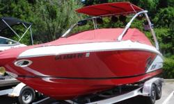 This 2009 Cobalt 232 WSS is LOADED to the gills with virtually every option you could possible get on a Cobalt. It comes with a factory wake tower, tower lights, tower bimini top, tower speakers, amp, sub, Perfect pass speed control, walk through transom,