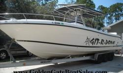 2002, 32' CENTURY 3200 CC with Twin 2005 Yamaha 225HP Four Stroke Outboards
Tri-Axle Rocket Trailer Included!
Price