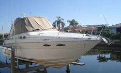 2001 Sea Ray 310 SUNDANCER PRICE JUST REDUCED!!! You will not find another 310 Sundancer in Florida in better condition than this one. This 2001 Sea Ray 310 Sundancer is in tip top condition. All services and maintanences are up to date. Very clean.
