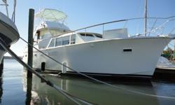 HUGE PRICE REDUCTION!! NEED AN OFFER!!This classic 1970 Hatteras 44 Tri-Cabin Motoryacht has recently undergone major renovations and will make some lucky new owner an excellent live-a-board or cruiser!In April of 2011, she was hauled, her bottom was