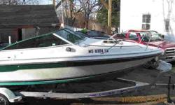 1990 21 feet sea ray with a 2010 Load rite roller trailer, paid $3200.00 for trailer alone!!!!
Color GPS chart-plotter fish finder with duel transducer(new $800.00) New VHF Radio with Fiberglass antenna (new $400.00), Custom Mooring Cover with Custom